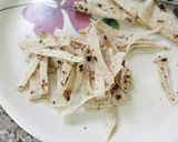 A picture of step 1 of Baked Cheese Chapaati Noodles.