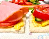 Vegetable Ham Egg Sandwiches recipe step 4 photo
