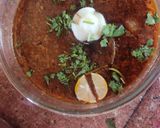 A picture of step 6 of Kala mutton keema.