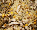 Gyors üvegtésztás csirkemell recept fázis 4 fotója