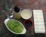 Foto langkah ke 1 dari resep Es Timun Serut Lemon.