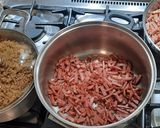 Foto del paso 2 de la receta: Arroz con salchichón ranchero y salchichón zenu