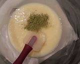 Une image de l'étape 2 de ☆Tarte Thé Matcha Framboise et Chocolat☆.