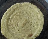 A picture of step 9 of Moong daal chilla.