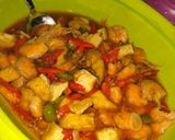 Foto langkah ke 4 dari resep Udang Saus Tiram Tahu.