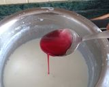 A picture of step 5 of Rooh Afza kheer.