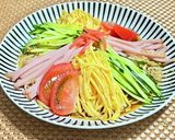 A picture of step 4 of Amazing Sauce! Our Family’s Hiyashi Chuka (Chilled Ramen).