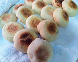Foto del paso 10 de la receta: Batbout rellenos de salchichas y otros de ensalada variada
