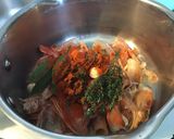 Une image de l'étape 3 de Bouillon maison de gambas sauvages à l aneth ail et citron.