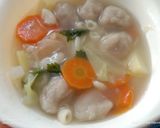 Foto langkah ke 5 dari resep Sayur Sup - bakso - Makaroni.