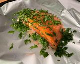 Une image de l'étape 5 de Pavé de saumon farci aux herbes fraîches.