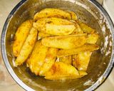 A picture of step 13 of Baked potato wedges.