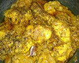 A picture of step 7 of Meethi lemon chicken.