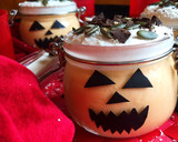 Foto del paso 5 de la receta: Vasitos mousse de calabaza y coco Halloween