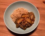 Foto del paso 12 de la receta: Tajine de ternera marroquí con manzanas caramelizadas y garbanzos