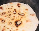 A picture of step 5 of Dad’s Chapattis.