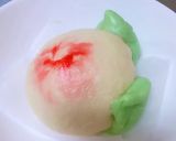Hình bước làm 16 của món Bánh bao đào tiên nhân pizza