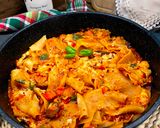 Egyserpenyős mediterrán lasagne recept fázis 6 fotója