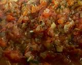Foto del paso 1 de la receta: Espaguetti en Salsa Rústica con Jamón Serrano y Crocantes de Parmesano