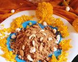 A picture of step 8 of Panjiri (Krishna Janmashtami bhog Prasad panjiri).
