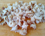 Foto del paso 1 de la receta: Lasaña de berenjenas y bacalao al ajoarriero, con queso de cabra