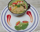 A picture of step 3 of Italian Poha.