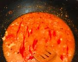 A picture of step 1 of Tomato basil rigatoni.