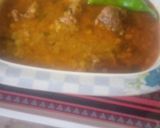 A picture of step 4 of Chat phata chana gosht.
