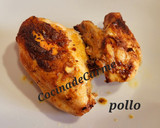 Foto del paso 7 de la receta: Pollo especiado con salsa de yogur y miel
