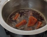 A picture of step 1 of Sweetened Poha.