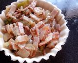Foto del paso 4 de la receta: Tartitas caprese y panceta con puerro