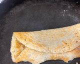A picture of step 2 of Masala Dosa bites.