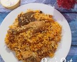 A picture of step 8 of Lucknowi Chicken Biryani.