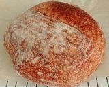 Foto langkah ke 27 dari resep Flaxseeds Ubi Ungu Swirl Sourdough Bread.