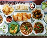 Hình bước làm 9 của món Mâm cúng chay mừng Lễ Phật Đản