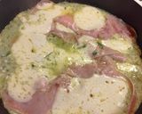 Foto del paso 2 de la receta: Tarta sin masa de zapallitos, mozzarella y jamón