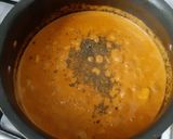 A picture of step 7 of Shahi paneer.