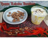 A picture of step 8 of Badam Milk Shake.