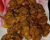 कमल ककड़ी की सब्जी रेसिपी चरण 5 फोटो