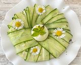 Une image de l'étape 3 de Couronne de Concombre au Maquereau.