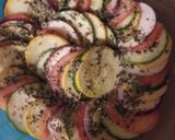 Foto del paso 2 de la receta: Ratatouille con chuleta empanada en vinagreta