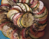 Foto del paso 2 de la receta: Ratatouille con chuleta empanada en vinagreta