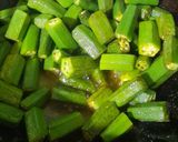A picture of step 5 of Masala Bhindi Do Pyaza.