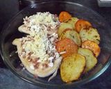 Foto del paso 2 de la receta Pechuga de pollo rellena con queso de cabra