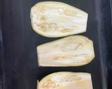 A picture of step 1 of Masala Aubergine Curry: (Masala Eggplant Curry).