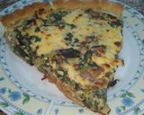Une image de l'étape 8 de Quiche aux épinards.