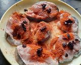 A picture of step 2 of Surmai and bangda fried fish.