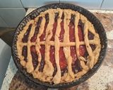 Foto del paso 9 de la receta: Pasta frola de membrillo y chocolate con saborcito a miel