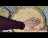 صورة لخطوة 4 من وصفة الكنافه بالمكسرات بدون فرن