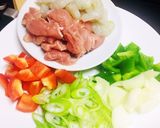 Hình bước làm 1 của món Bánh Gạo Hàn Quốc (Tokbokki)
